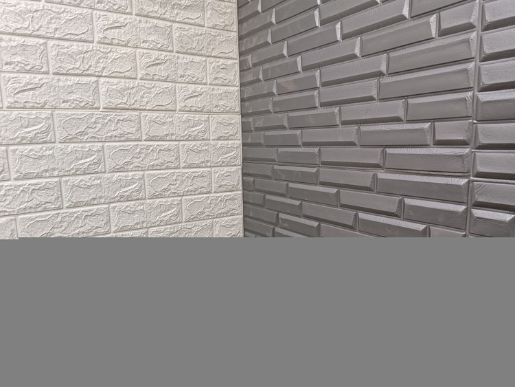 دیوار پوش فومی سفید ابعاد 70 در 7۷