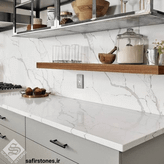 نمونه اجرا شده ماربل شیت رولی پشت چسب دار M9 عرض 60سانت در طول 3متر