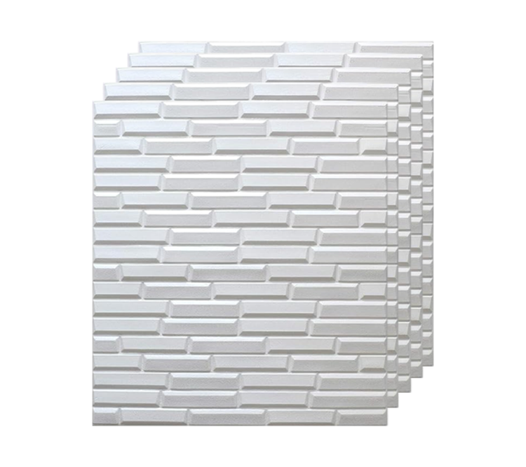 دیوار پوش فومی سفید ابعاد 70 در 7۷